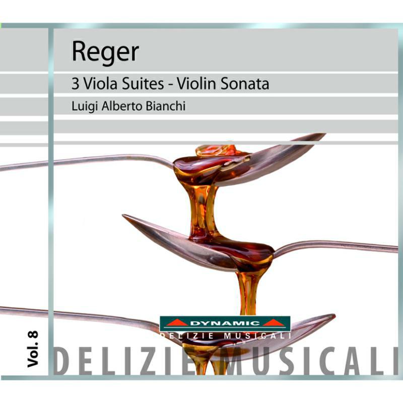 Luigi Alberto Bianchi - Reger: 3 Viola Suites - DM8008