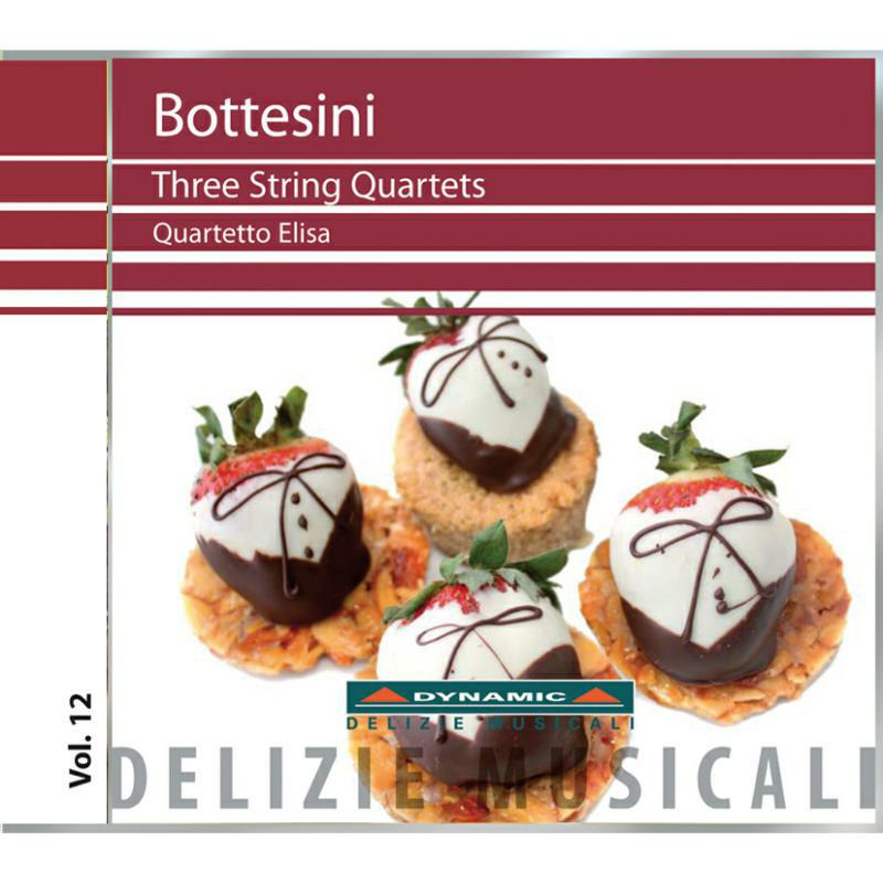Quartetto Elisa - Bottesini: Three String Quartets - DM8012