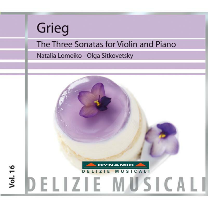 Lomeiko:Sitkovetsky - Grieg: Three Sonatas for Violin and Piano - DM8016