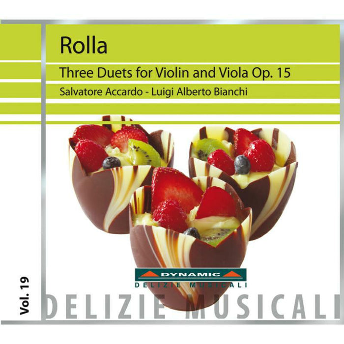 Accardo:Bianchi - Rolla: Three Duets For Violin And Viola - DM8019