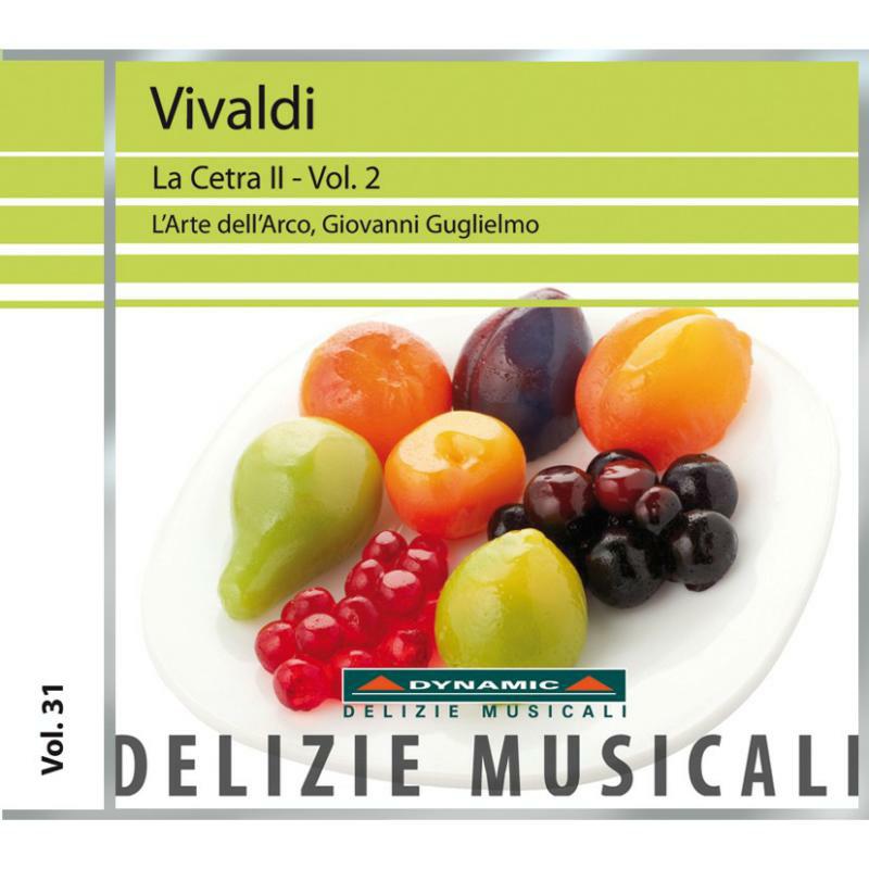 L'Arte Dell'Arco:Guglielmo - Vivaldi: La Cetra Ii Volume 2 - DM8031