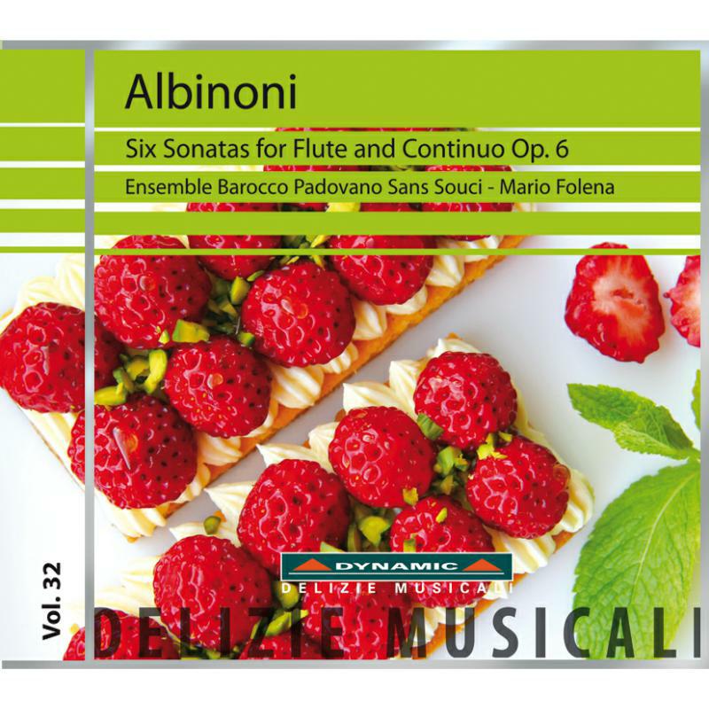 Mario Folena - Albinoni: Flute Sonatas - DM8032