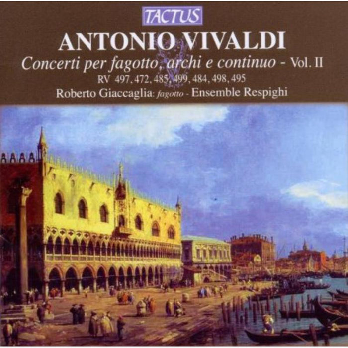 Ensemble Respighi - CONCERTI PER FAGOTTO - VOL. II - TC672251