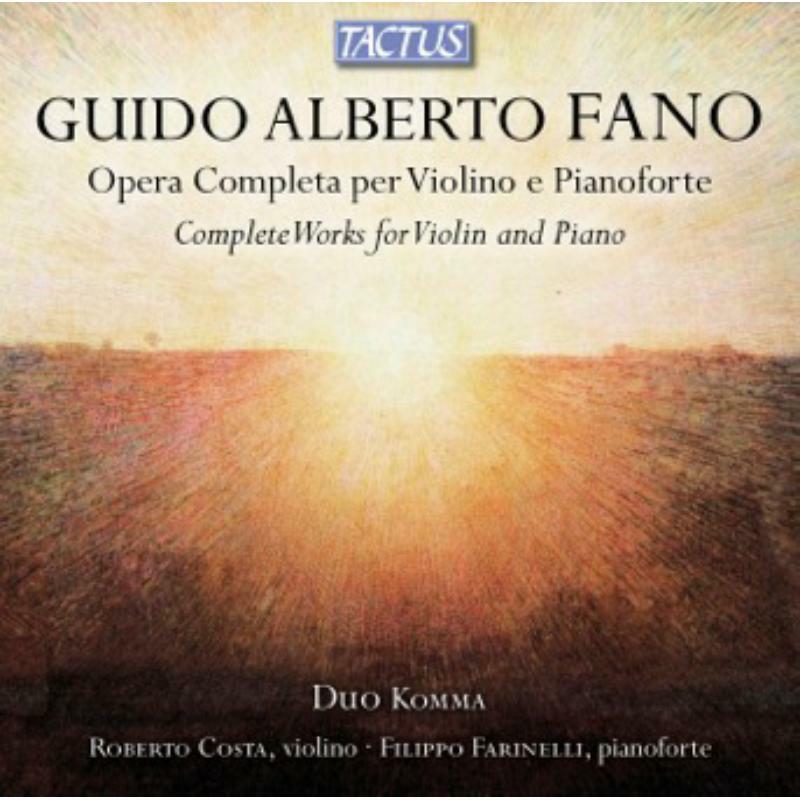 Duo Komma - Fano: Complete Works For Violin - TC870602