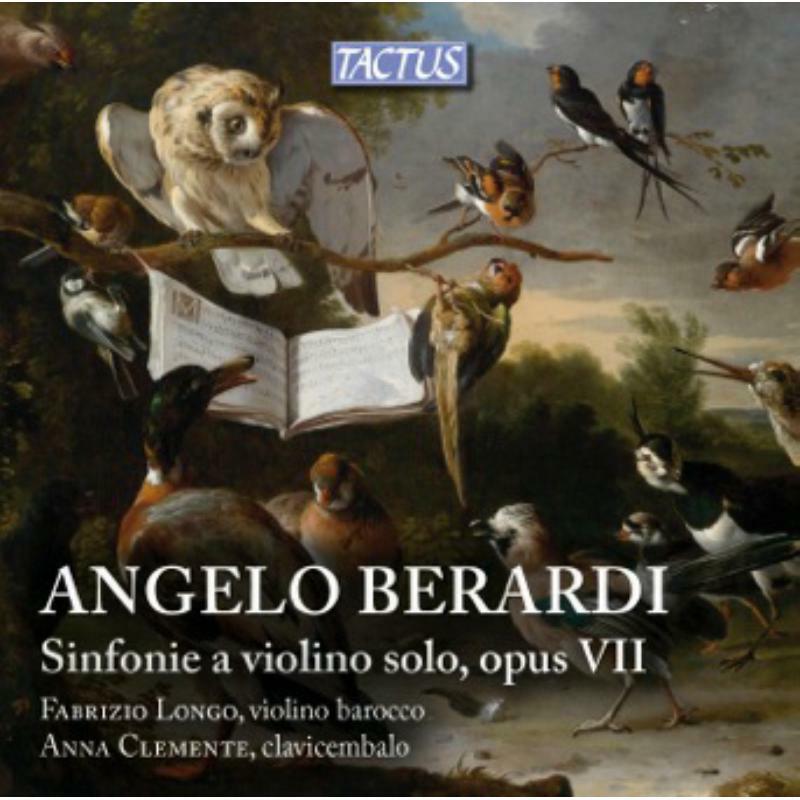 Longo:Clemente - Berardi: Sinfonie For Violin Book I Opus 7 - TC630201