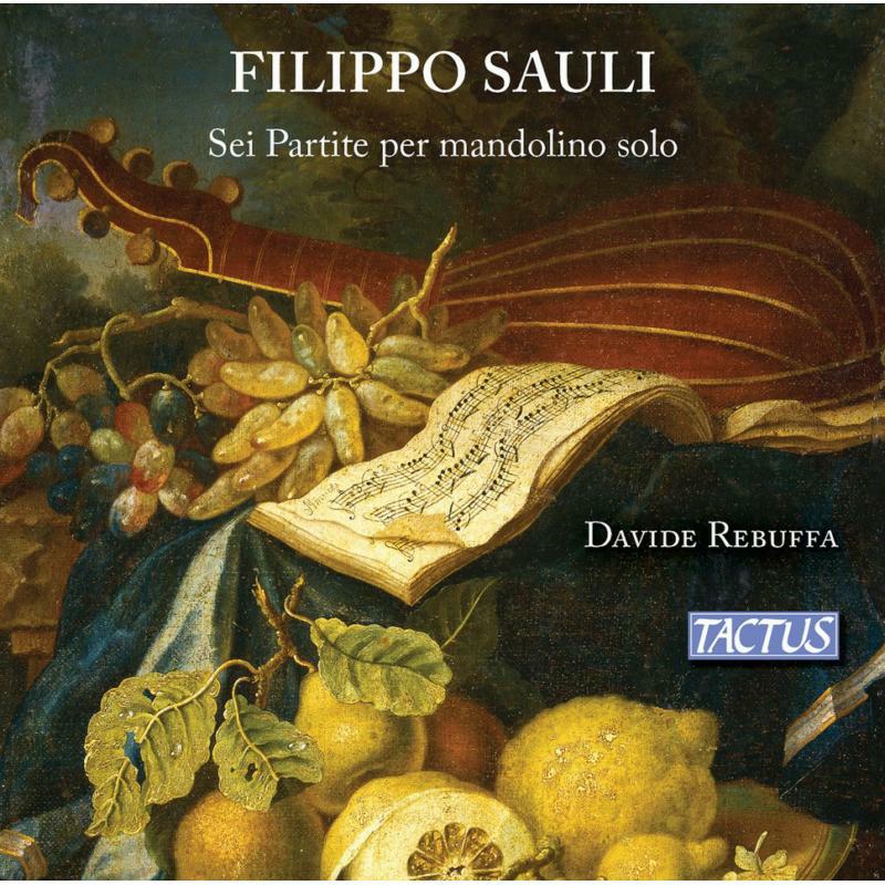 Davide Rebuffa - Filippo Sauli: Six Partitas for solo mandolin - TC671901