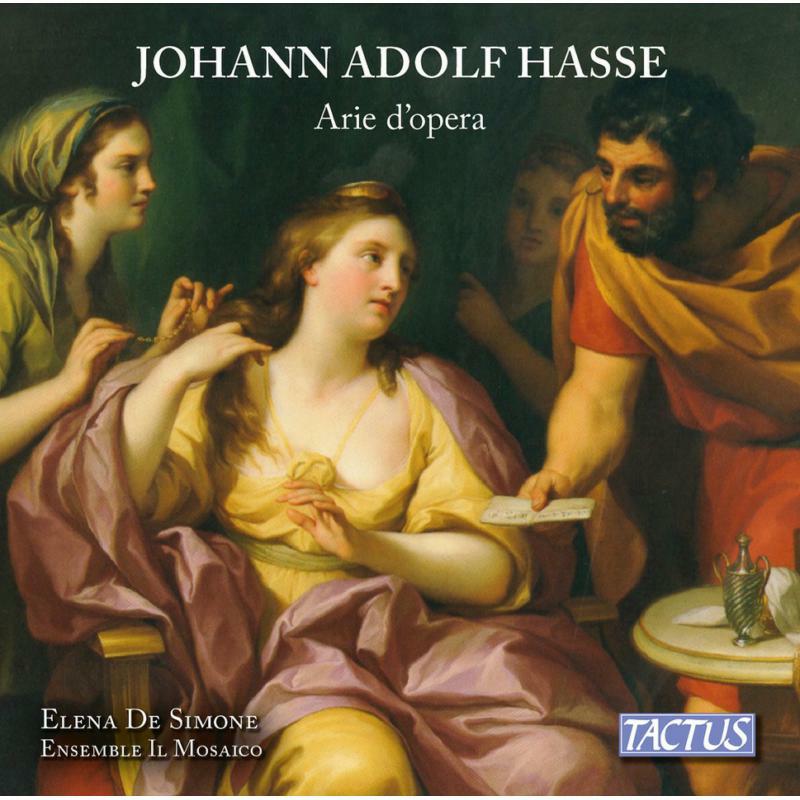 Simone/Ensemble Il Mosaico - Johann Adolf Hasse: Arie d'opera - TC690801