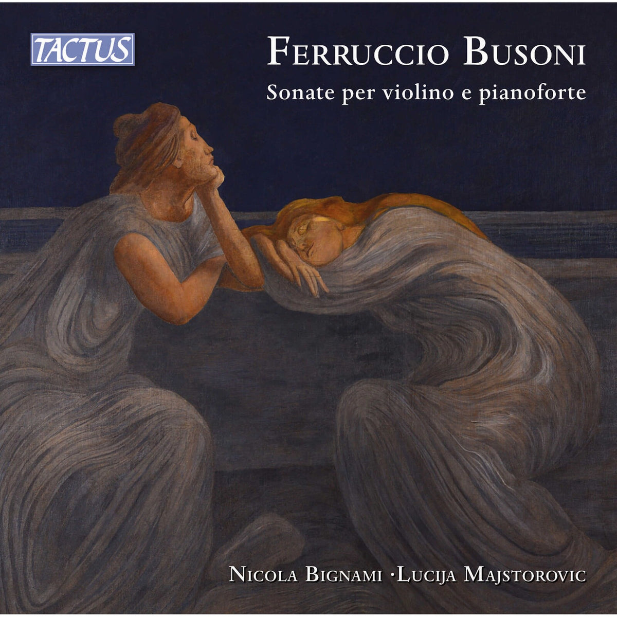 Nicola Bignami; Lucija Majstorovic - Ferruccio Busoni: Sonatas for violin and piano - TC860203