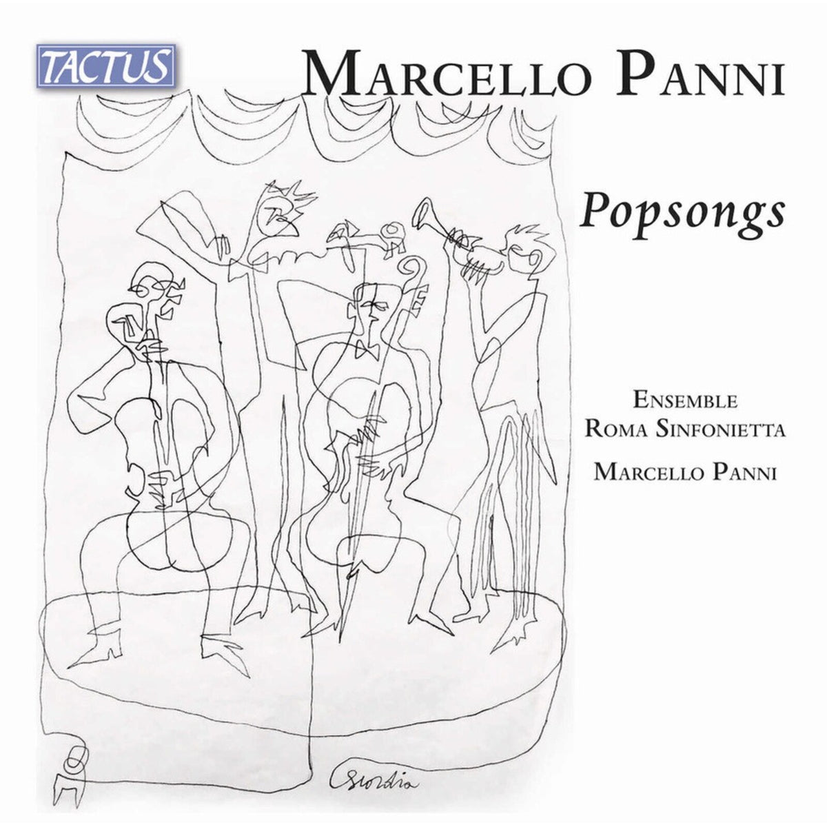 Ensemble Roma Sinfonietta; Marcello Panni - Marcello Panni: Popsongs - TC941601