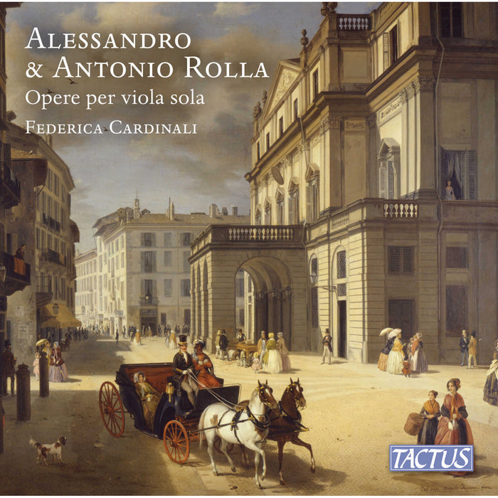 Federica Cardinali - Alessandro & Antonio Rolla: Works for solo viola - TC780002