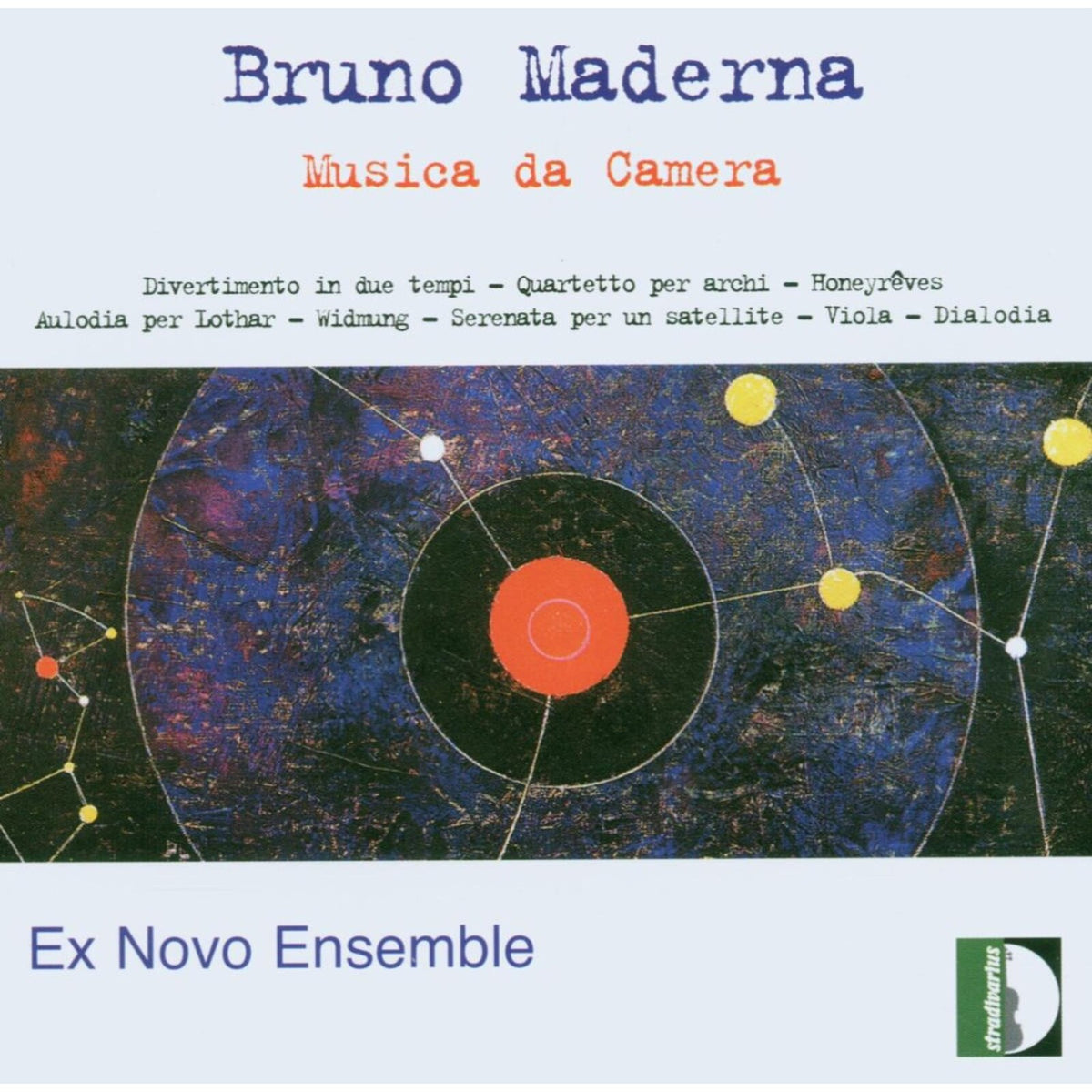 Federica Cardinali; Lisa Redorici - Bruno Maderna: Chamber Music - STR33330