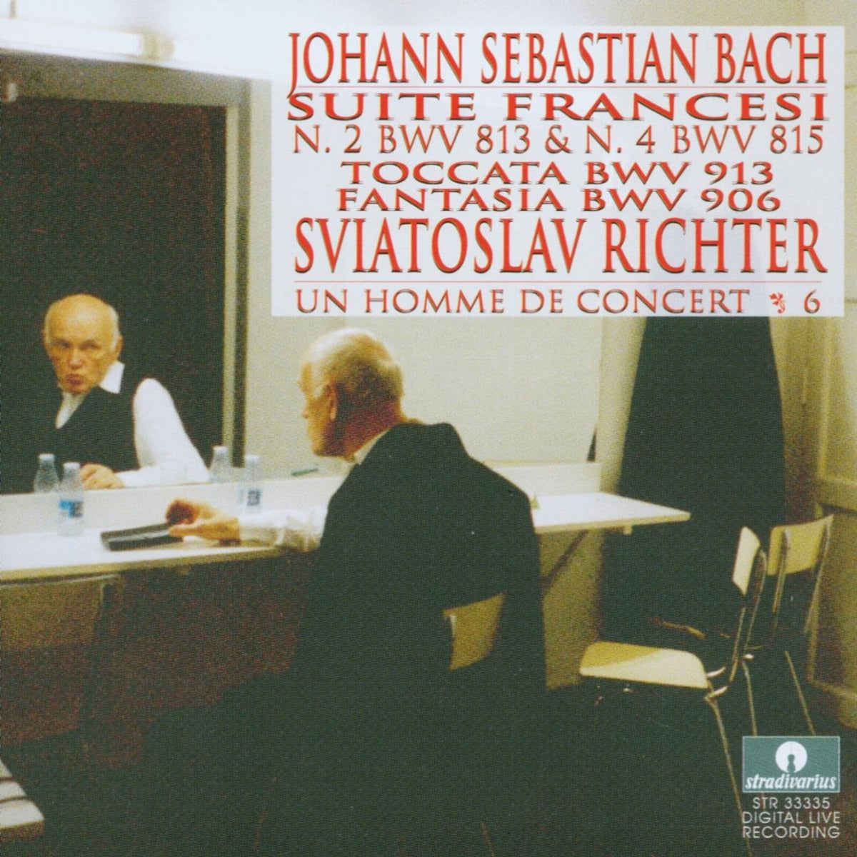 Aurora Avveduto - Johann Sebastian Bach: French Suites Nos. 2 & 4; Toccata BWV 913; Fantasia BWV 906 - STR33335