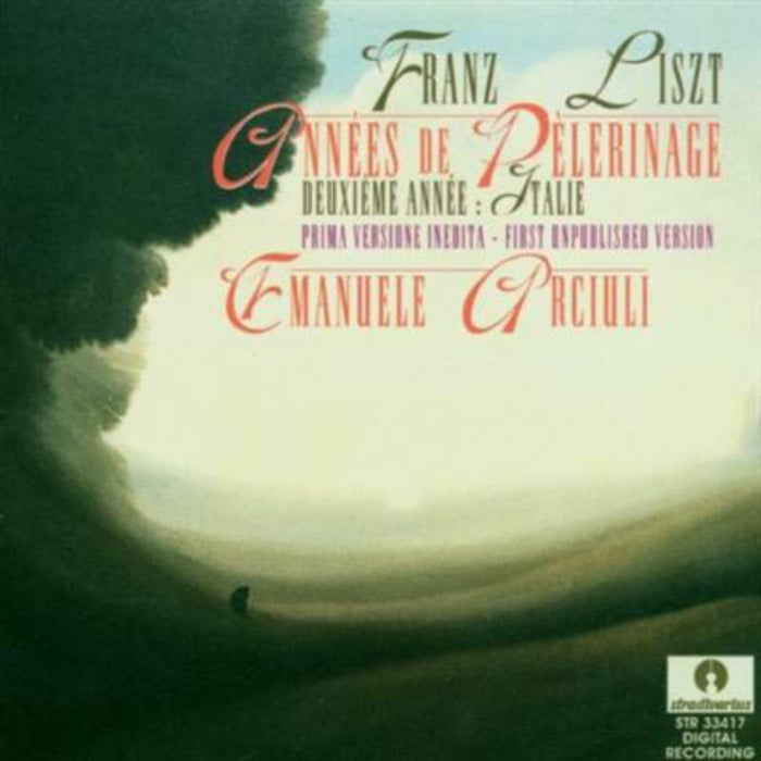 Arciuli - Liszt: Année de pèlerinage Italie - STR33417