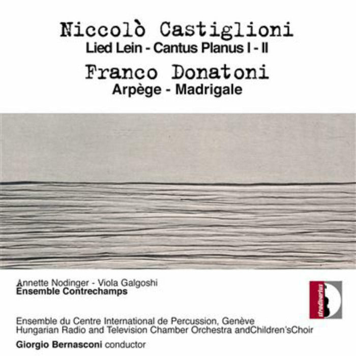 Ensemble Contrechamps - Castglioni: Liedlein - STR33437