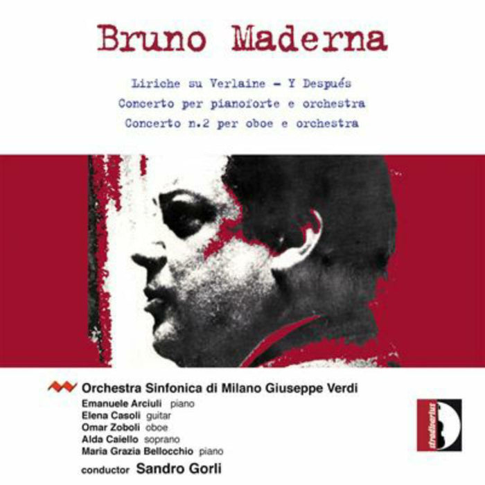 Gorli/Orch.Sinf.Di Milano - Maderna: Liriche su Verlaine - STR33574