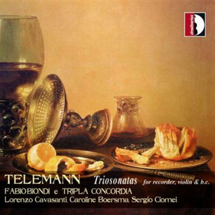 Biondi/Tripla Concordia - Telemann: Triosonatas - STR33685