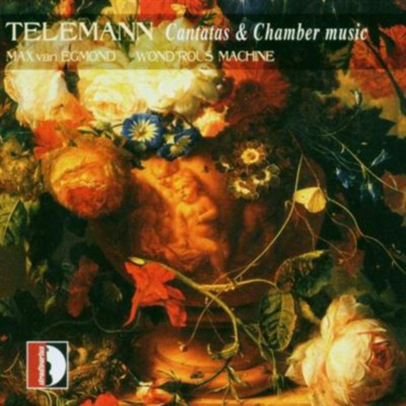 Van Egmond/Wondrous Machine - Telemann: Cantatas & Chamber music - STR33687