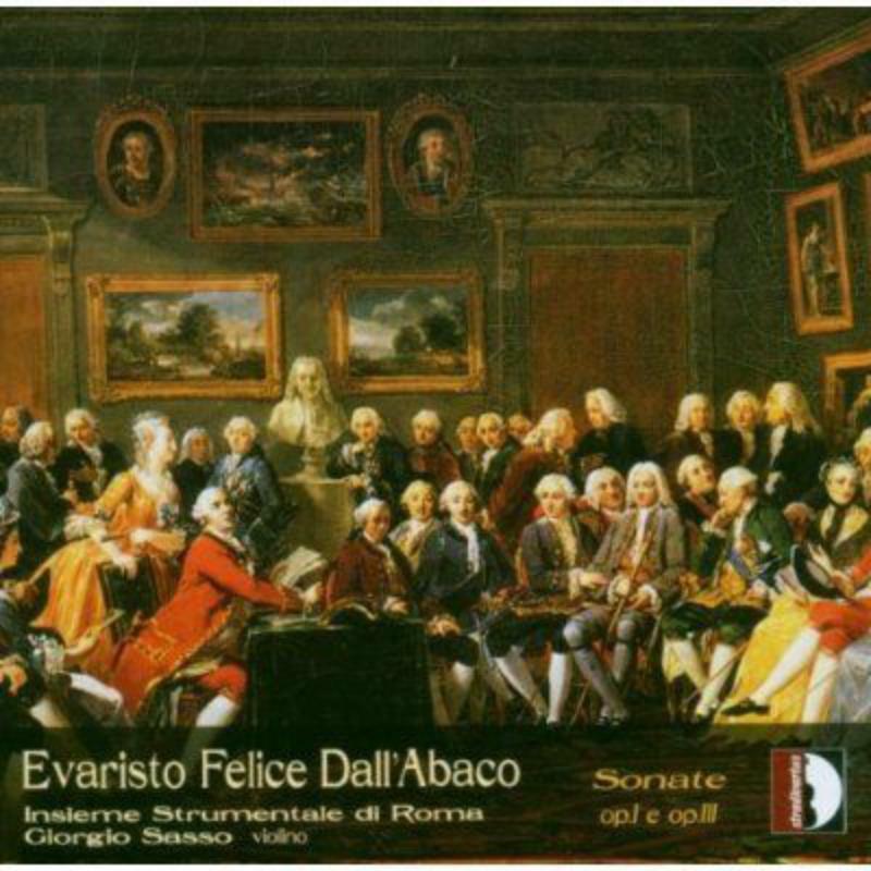 Sasso/Insieme Strument. Roma - Dall'Abaco: Sonate Op. 1 e Op. 3 - STR33740