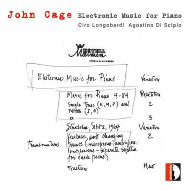 Longobardi/Di Scipio - Cage: Electronic Music for Piano - STR33927