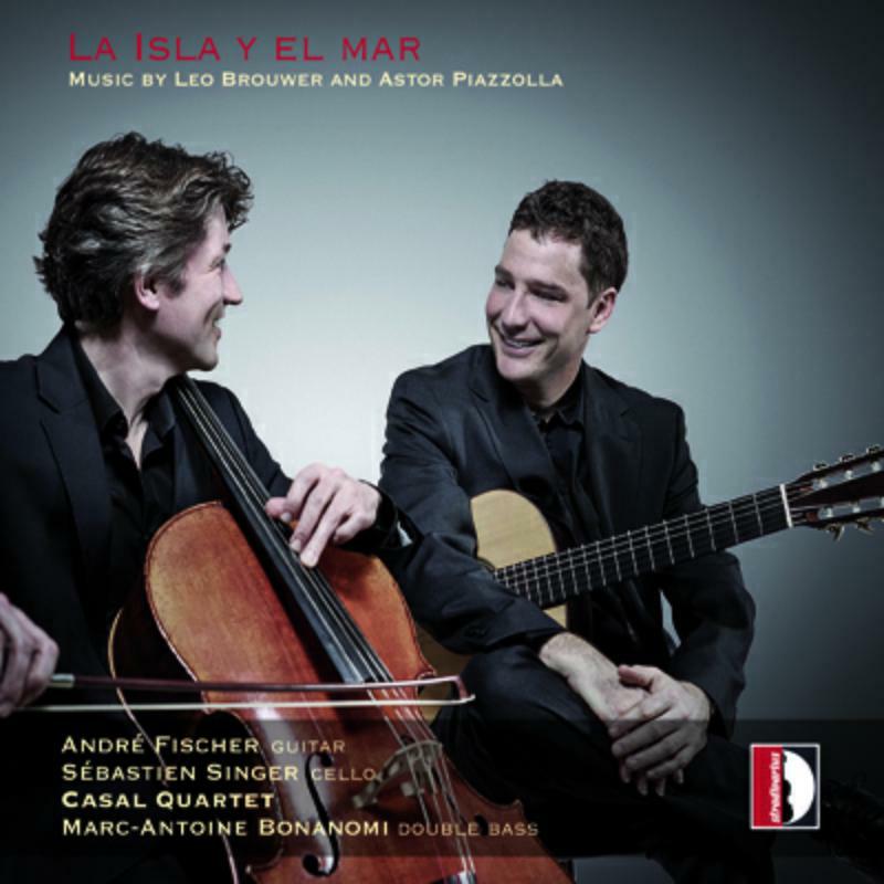Fischer/Singer/Casal Quartet - Piazzolla,Brouwer: La Isla y el Mar - STR37125