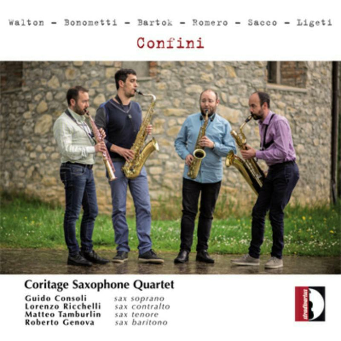 Coritage Saxophone Quartet - Confini - STR37130