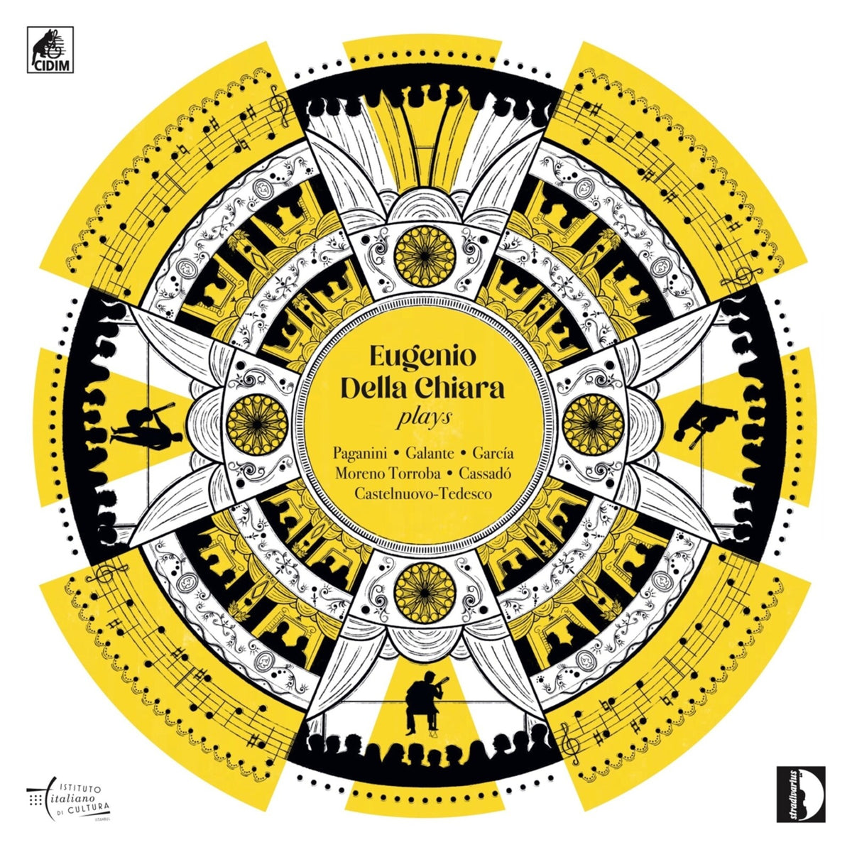 Andre Fischer; Sebastien Singer - Eugenio Della Chiara plays Paganini; Galante; Garcia; Moreno Torroba; Cassado; Castelnuovo-Tedesco - STR37234