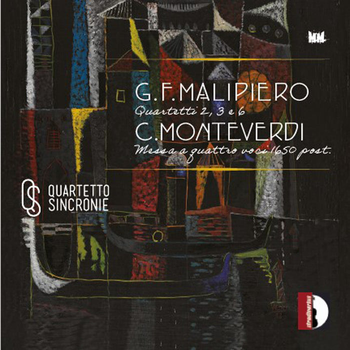 Mariangela Vacatello - Gian Francesco Malipiero: Quartets, Claudio Monteverdi: Mass for four voices - STR37281