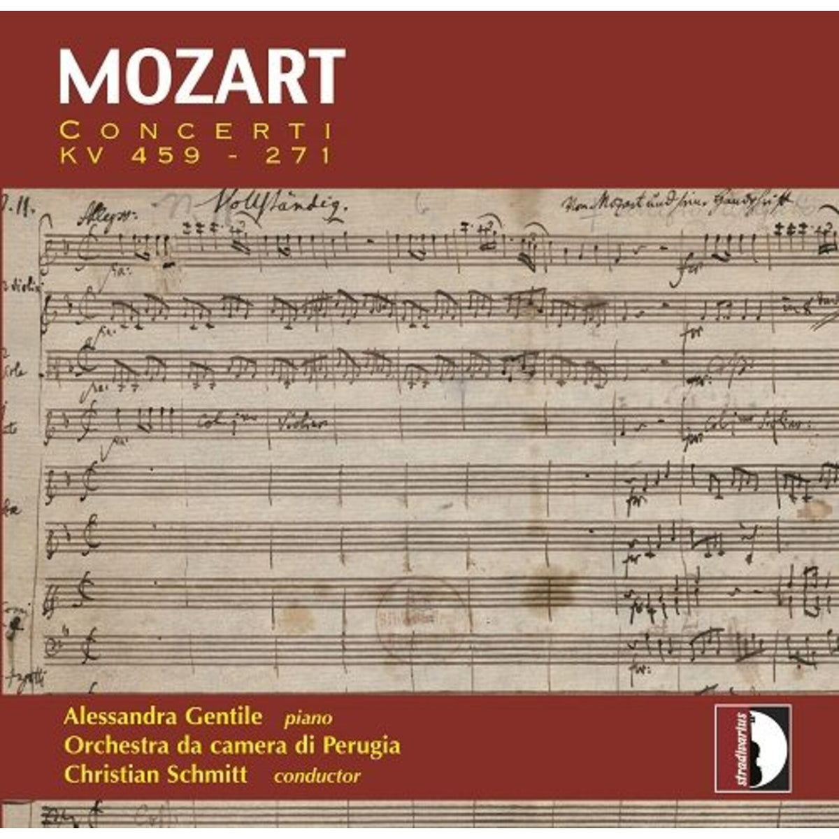 Uto Ughi - Wolfgang Amadeus Mozart: Piano Concertos KV 459 & 271 - STR37293