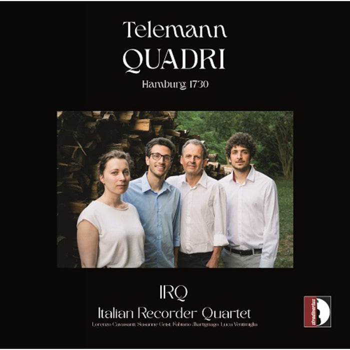 Italian Recorder Quartet - Georg Philipp Telemann: Quadri Hamburg 1730 - STR37338