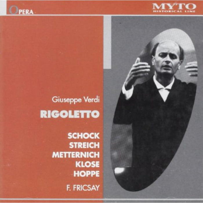 Schock/Streich/Metternich/Klose;RIAS1950 - Rigoletto - MCD021H064