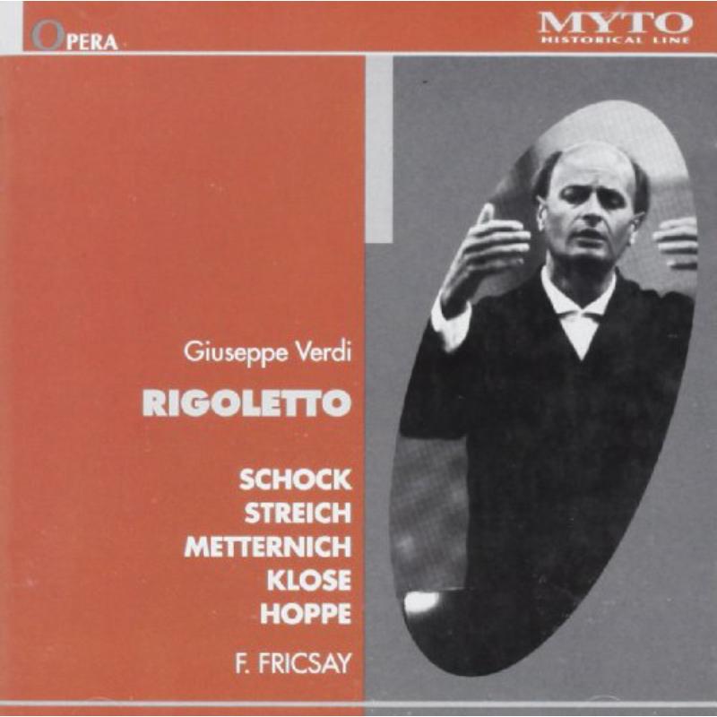 Schock/Streich/Metternich/Klose;RIAS1950 - Rigoletto - MCD021H064