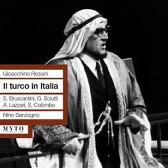 Bruscantini/Sciutti/Calabrese/Lazzari - Il turco in Italia (RAI 14.02.1958) - MCD00193