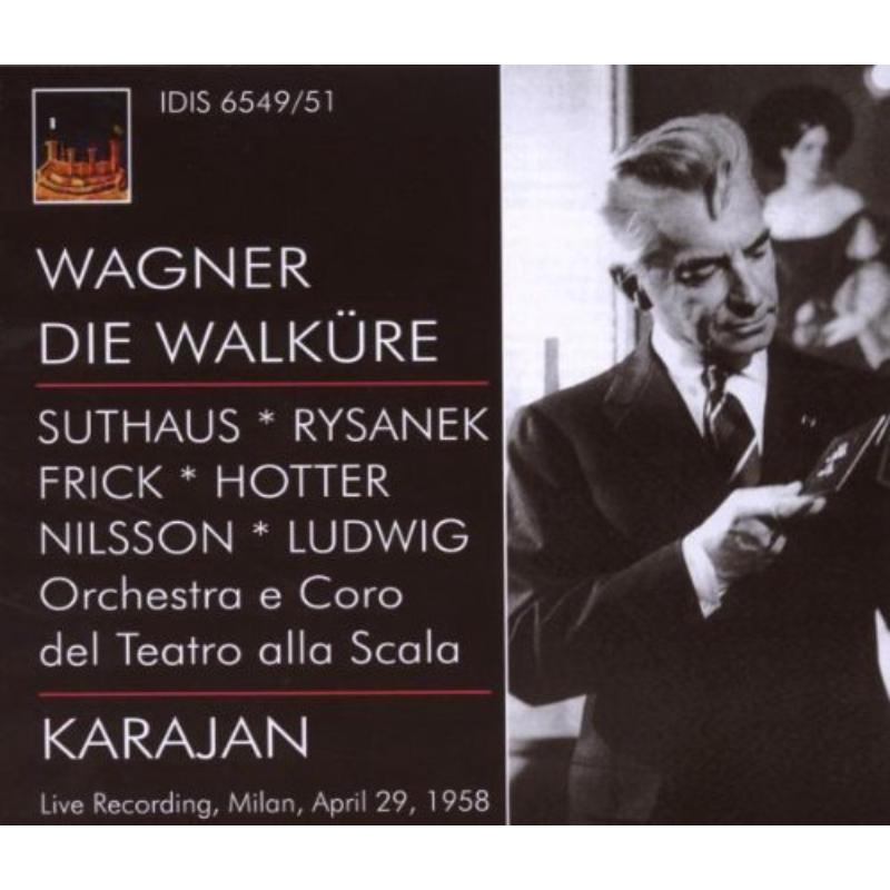 Suthaus:Rysanek:Karajan - Wagner: Die Walkure - IDI654951