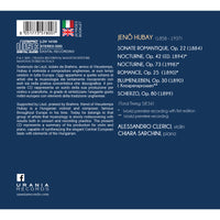 Alessandro Clerici, Chiara Sarchini - Hubay: Works for Violin and Piano - LDV14100