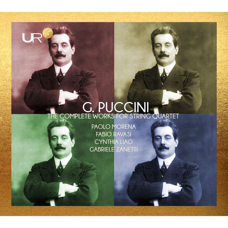 Paolo Morena, Fabio Ravasi, Cynthia Liao, Gabriele Zanetti - Puccini: The Complete Works for String Quartet - LDV14111