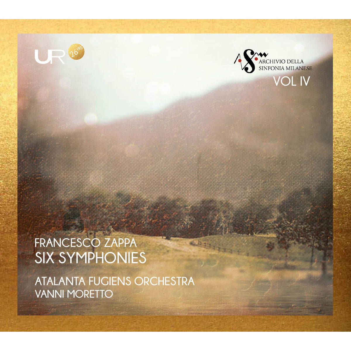 Atalanta Fugiens Orchestra; Vanni Moretto - Francesco Zappa: Six Symphonies - LDV14114