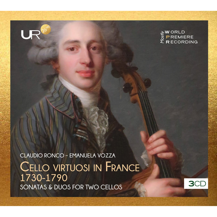 Claudio Ronco; Emanuela Vozza - Cello Viruosi in France 1730-1790 - Sonatas and Duos for Two Cellos - LDV14115