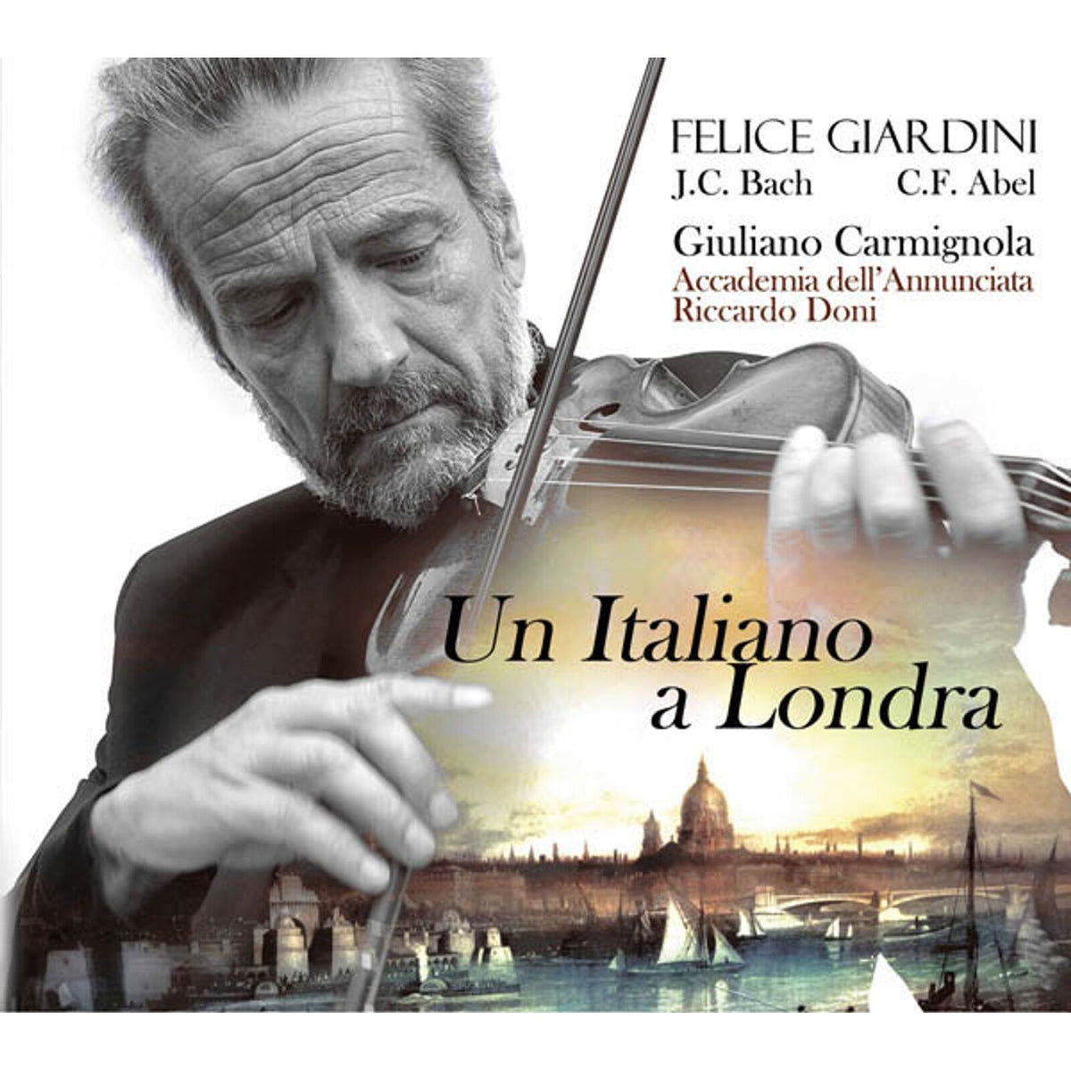 Giacomo Susani - Un italiano a Londra - Violin Concertos by Felice Giardini; Johann Christian Bach; Carl Friedrich Abel - MV118