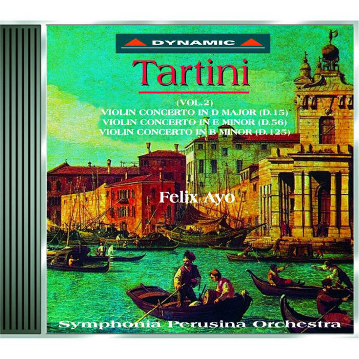 Ayo Felix,Symphonia Perusina - Tartini: Violin Concertos - CDS131