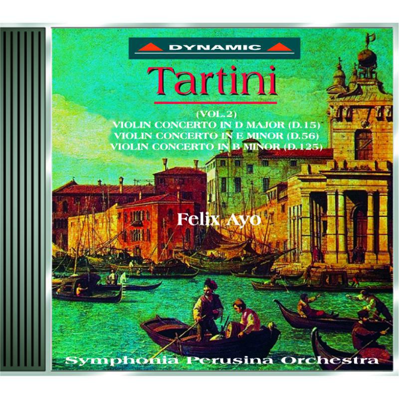 Ayo Felix,Symphonia Perusina - Tartini: Violin Concertos - CDS131