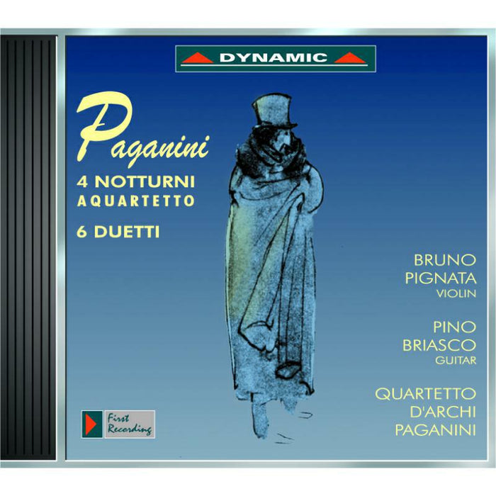 Quartettopaganini,Briasco Pino - Paganini: 4 Notturni Quartetto - CDS152