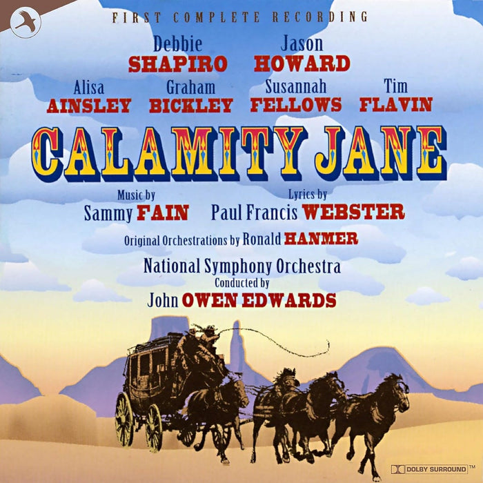CDJAY21234 - Calamity Jane - Original Studio Cast (first Complete Recording)