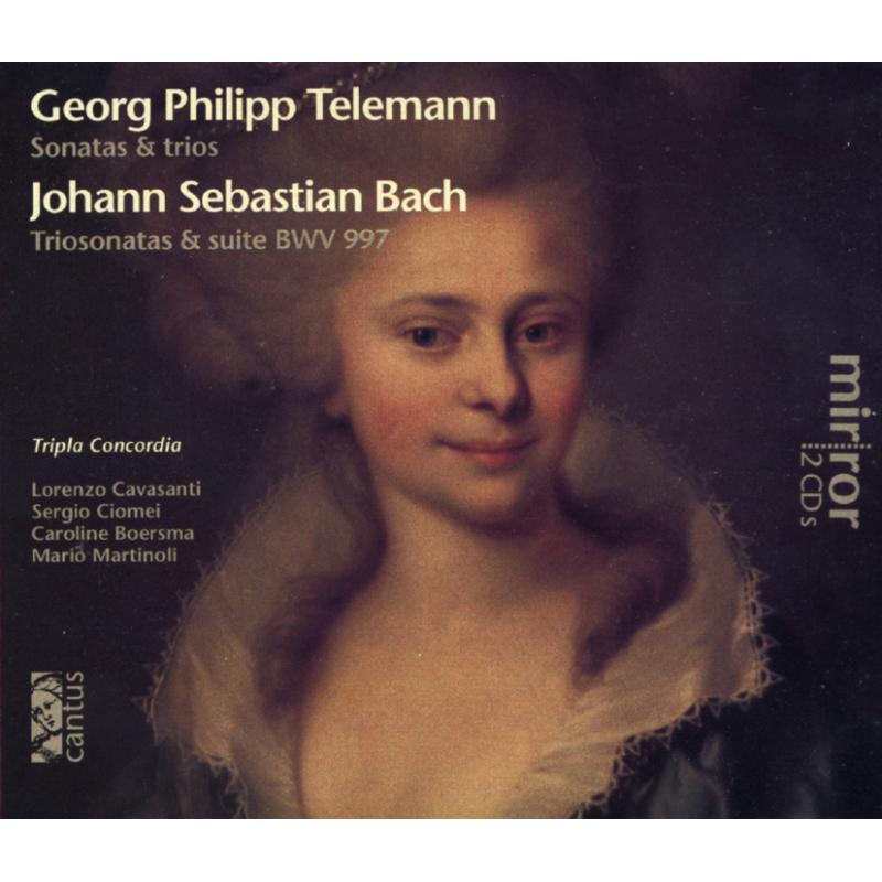 Tripla Concordia - Telemann; Bach: Sonates, Triosonates - C9701
