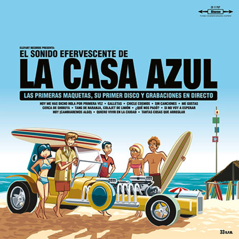 La Casa Azul - El Sonido Efervescente De La Casa Azul - ER1119LP