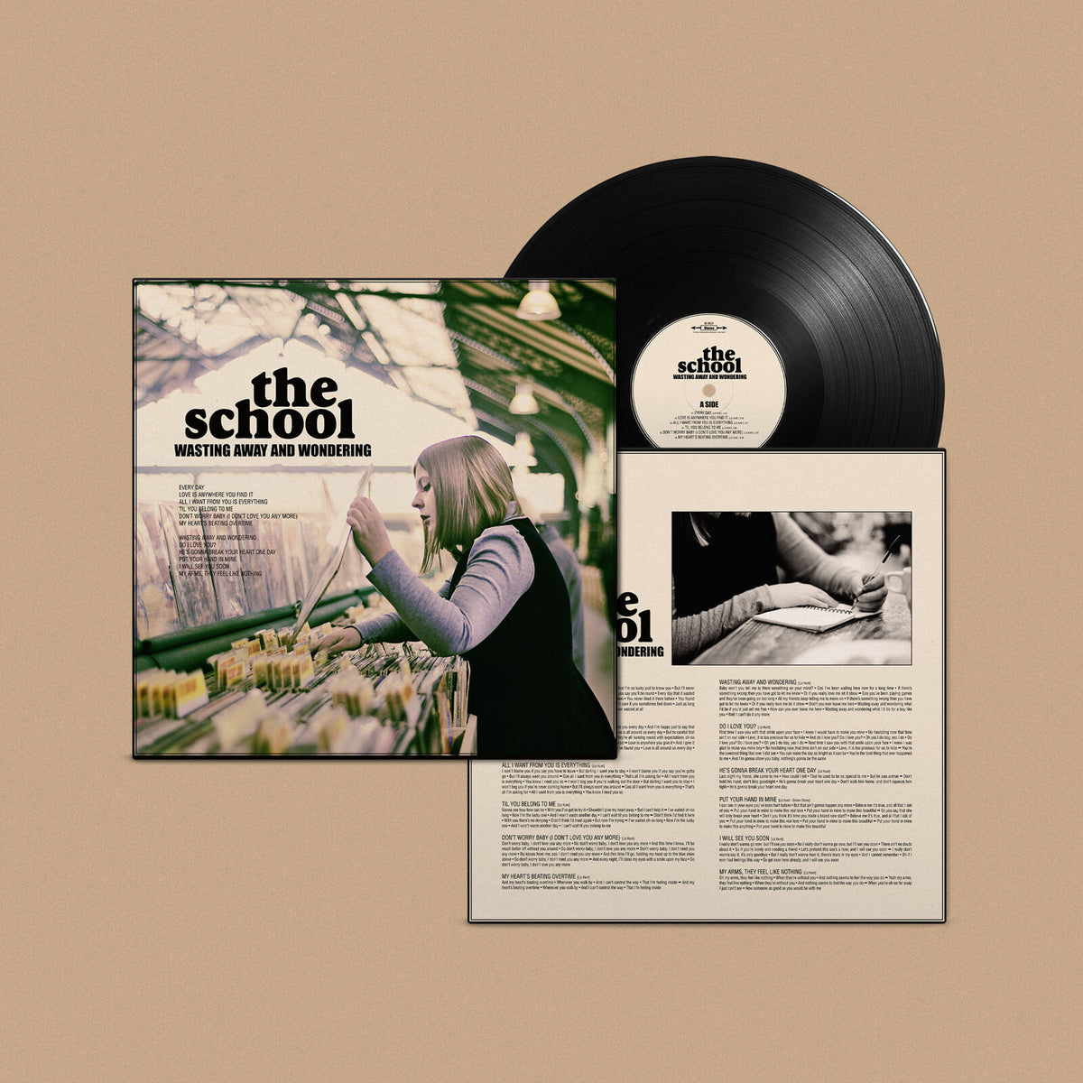 The School - Wasting Away And Wondering - ER1201LP