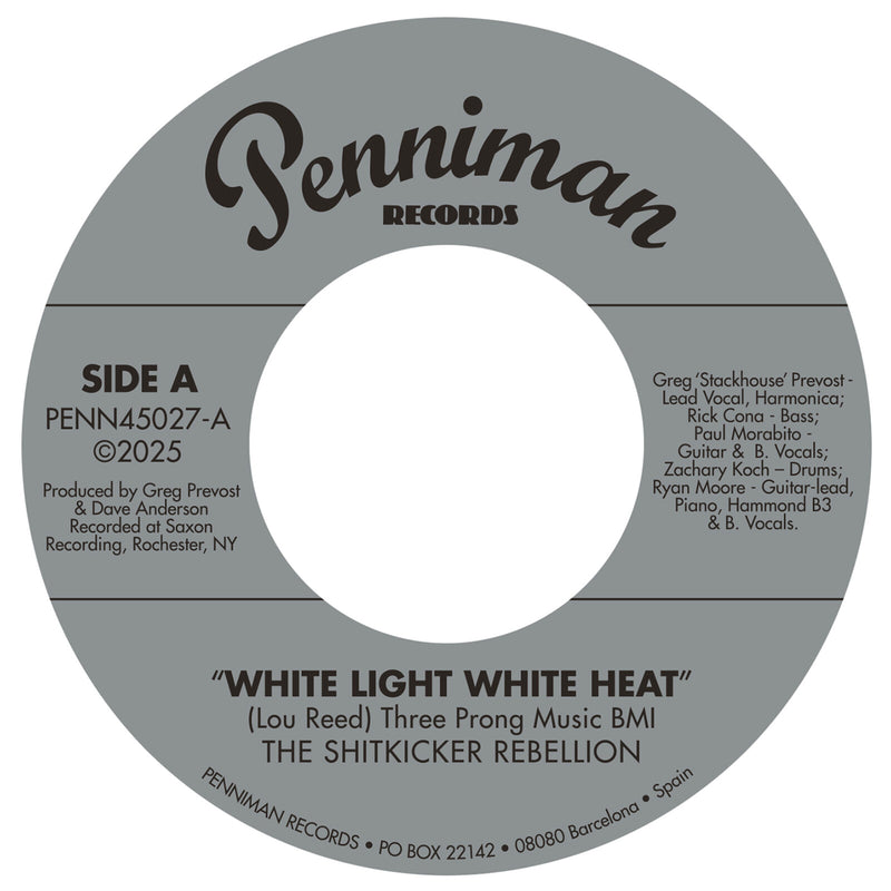 The Shitkicker Rebellion - White Light White Heat / 99th Floor - PENN45027