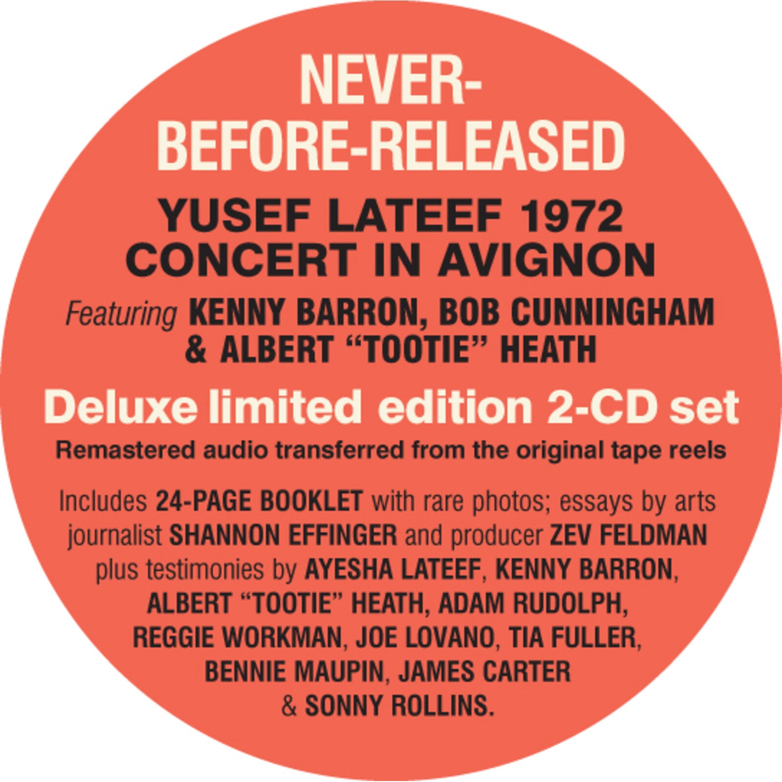 Yusef Lateef: Atlantis Lullaby - The Concert from Avignon
