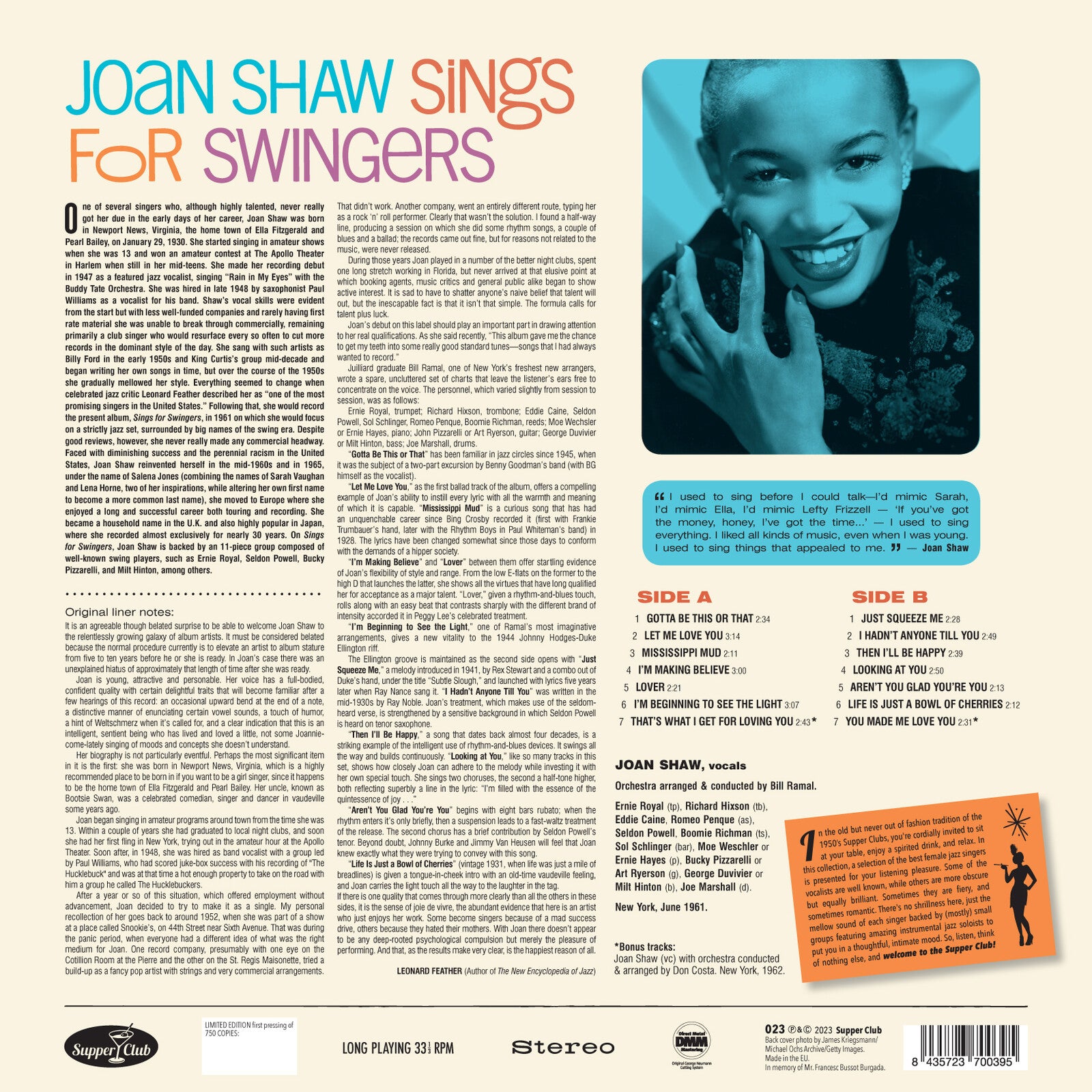 その他 Sings Sweet Songs for Swingers / Get Happy (+ 2 Bonus Tracks) [CD] Sings Sweet Songs for Swingers / Get Happy (+ 2 Bonus Tracks