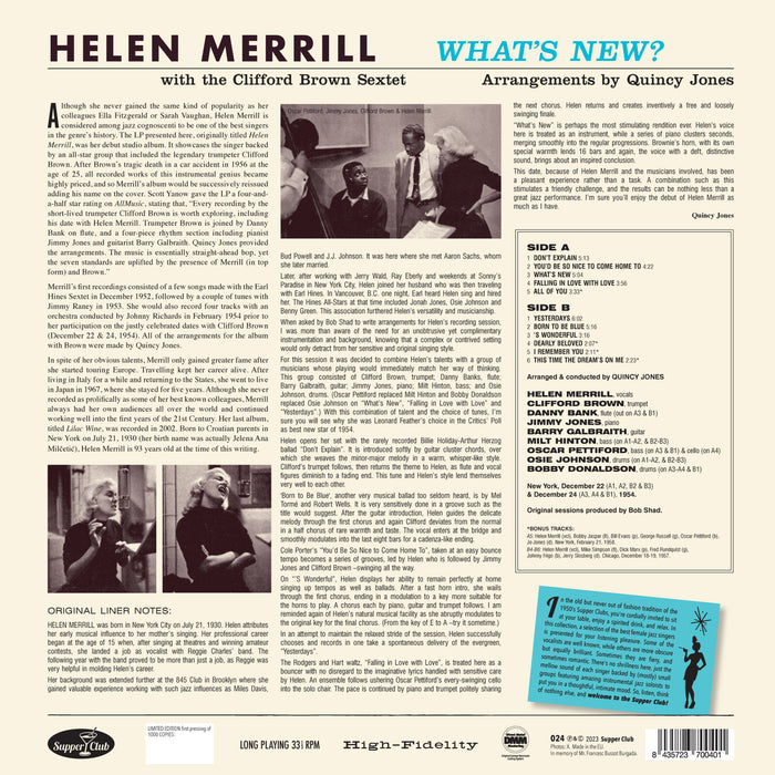 Helen Merrill - What's New - 024SP