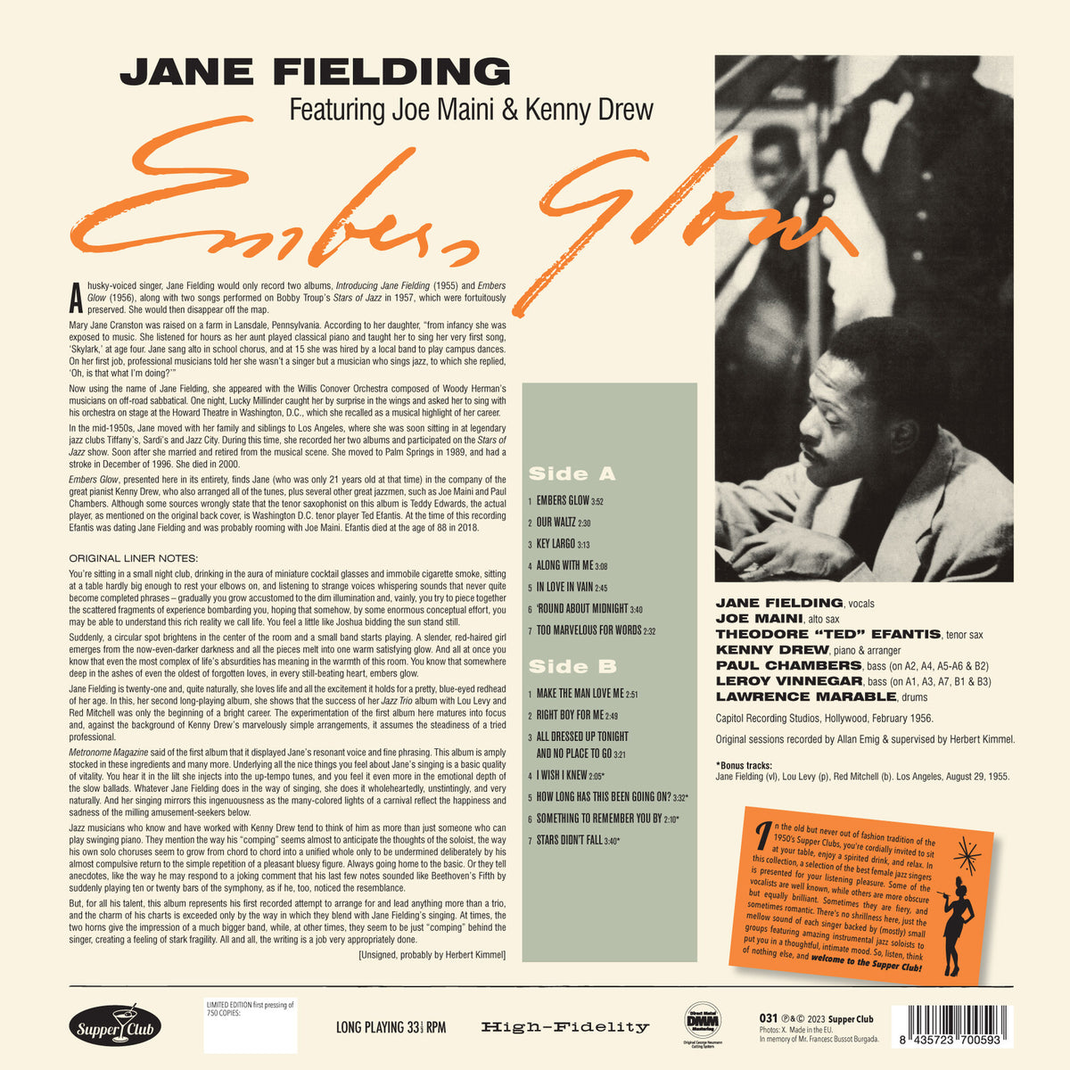 Jane Fielding - Embers Glow - 031SP